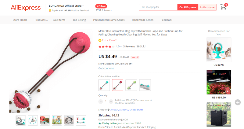 Dog Tug Toy Source