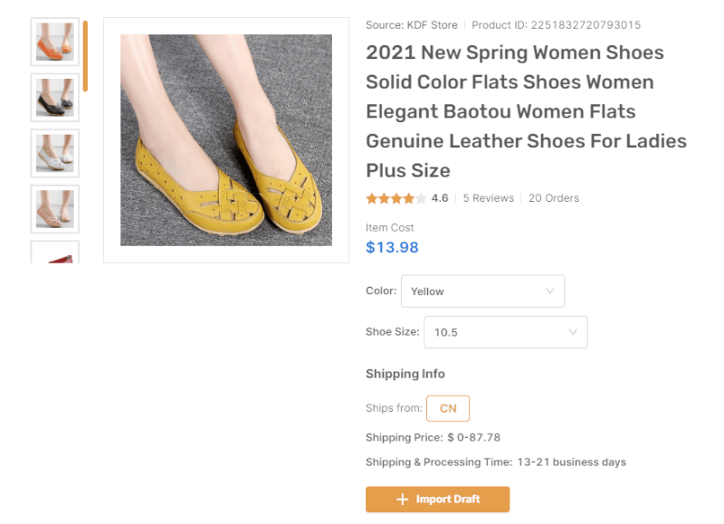 Women's Leather Sandals AutoDS Marketplace