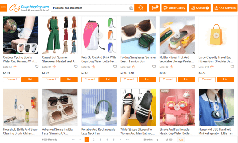 Travel Accessories & Gear CJDropshipping shopify niches