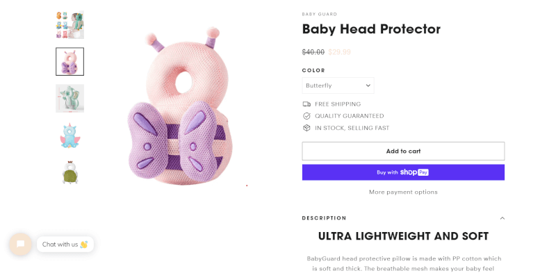 Baby Head Protector Seller