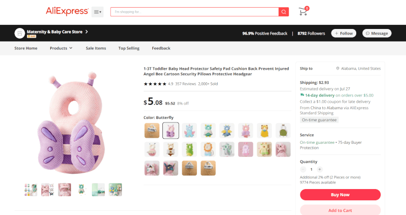 Baby Head Protector Source