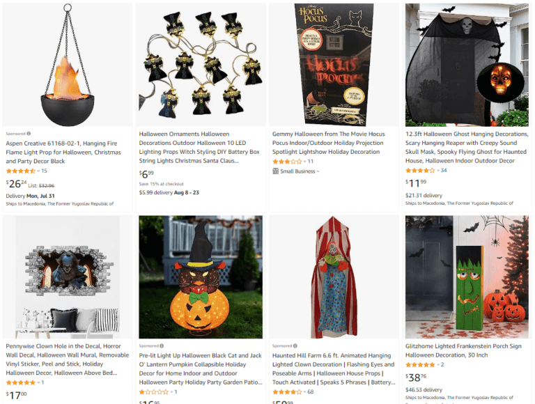 scary animatronic halloween dropshipping product