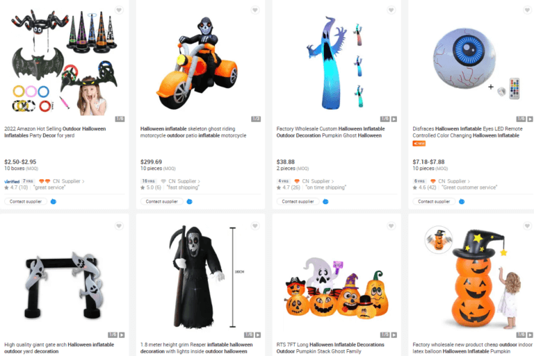 halloween dropshipping product inflatable outdoor decorations