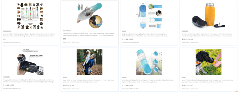 Dog Travel Water Bottle