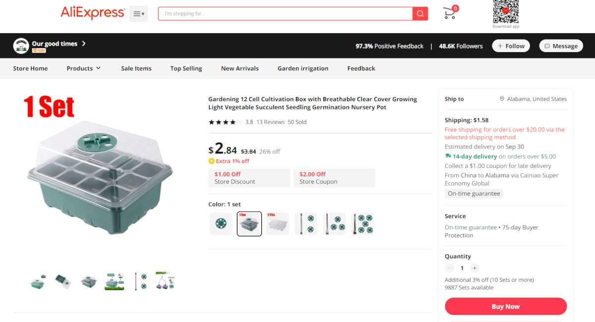 Seedling Cultivation Box Source top dropshipping products