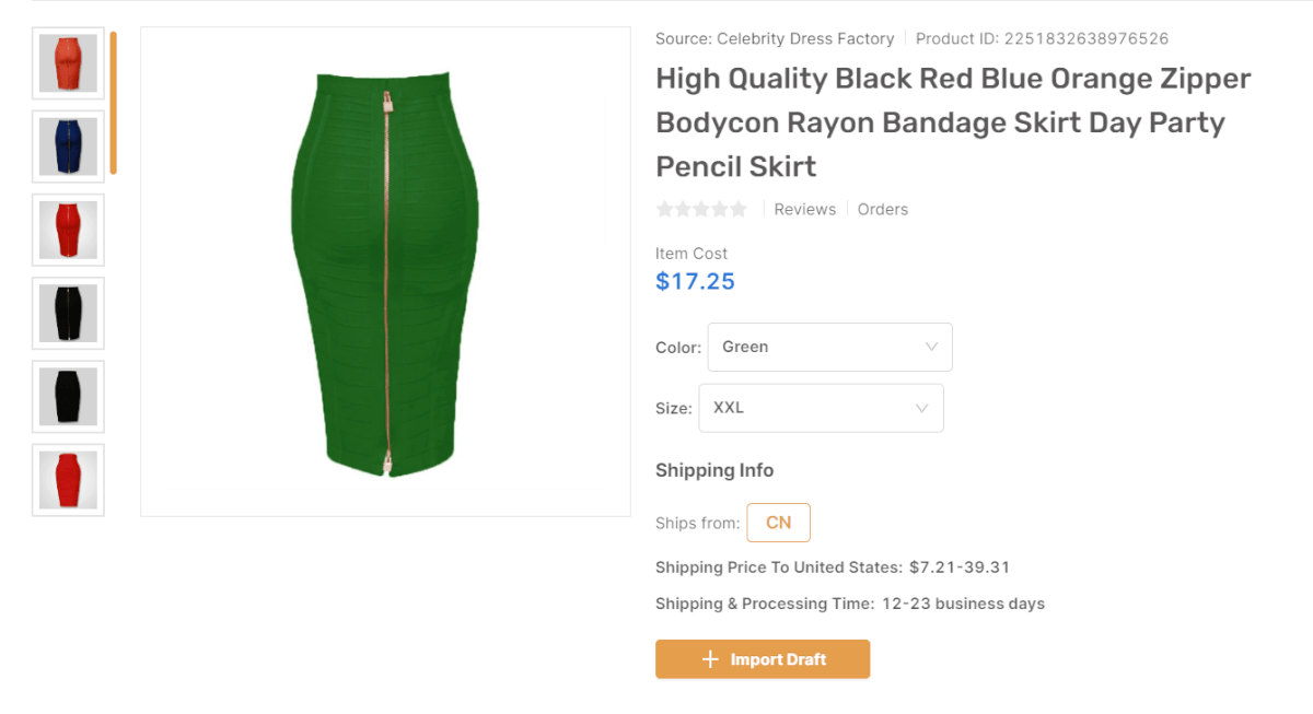 Stretch Bodycon Pencil Skirts top dropshipping products