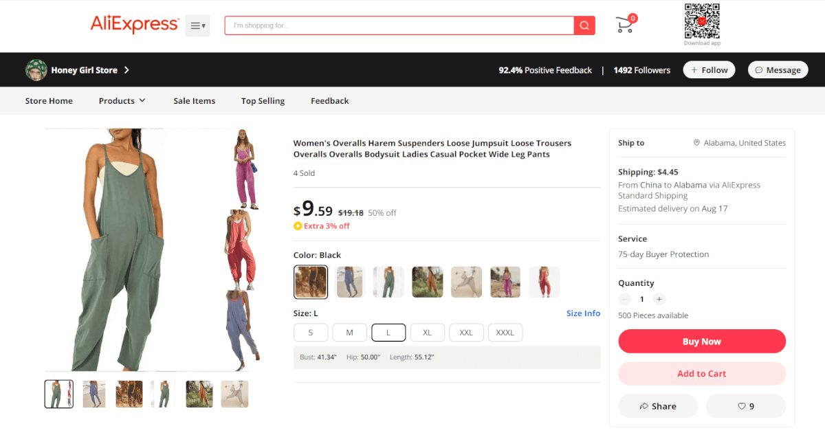Women's Jumpsuit Source top dropshipping supplier
