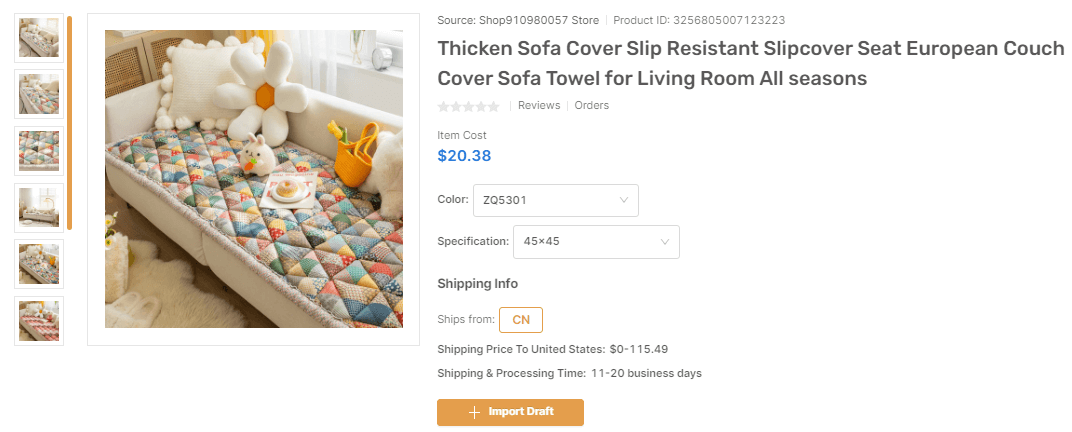 Cute Protective Couch Cover top products to dropship