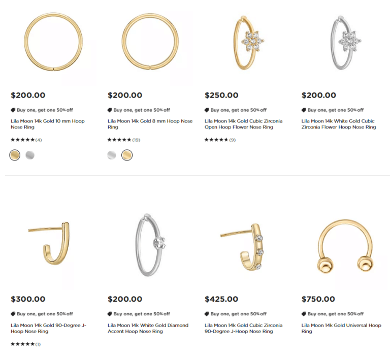 Infinity Hoop Nose Ring
