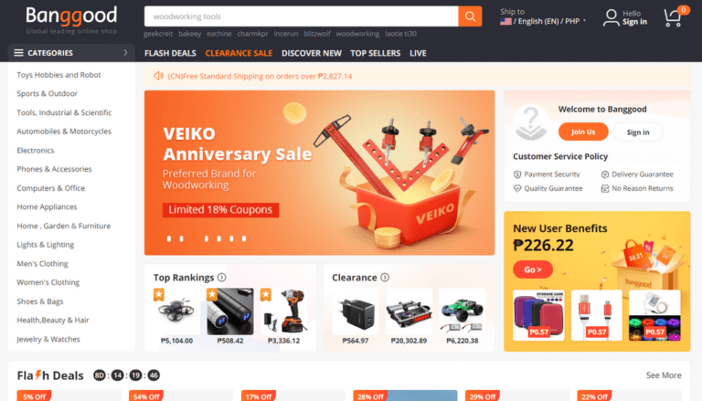 Chinese Supplier Banggood