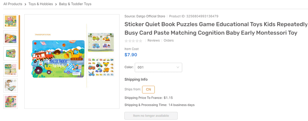 Sticker Busy Book