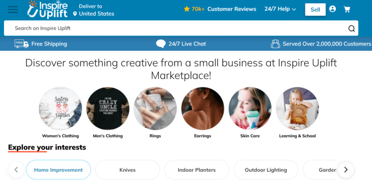 inspire uplift general store