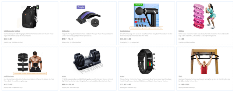 Sports and Outdoor Category for selling online