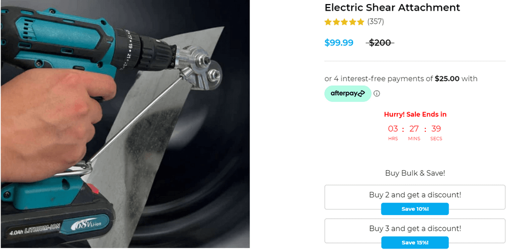 Electric Drill Plate Cutter Seller’s Website top dropshipping products