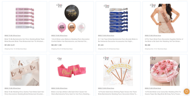Brides & Bridesmaid Sets Dropship Party Supplies