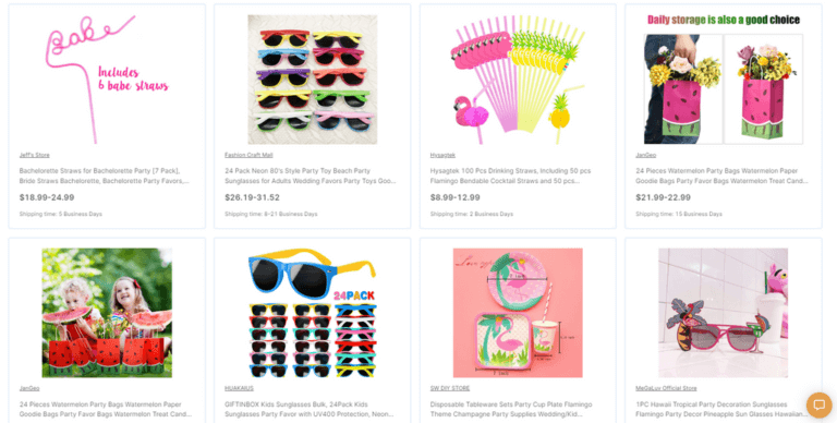 Pool Party Favors Dropship Party Supplies