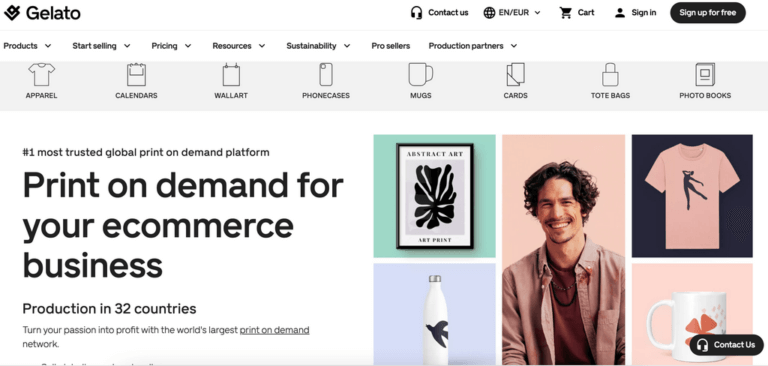 Print On Demand Sites Gelato