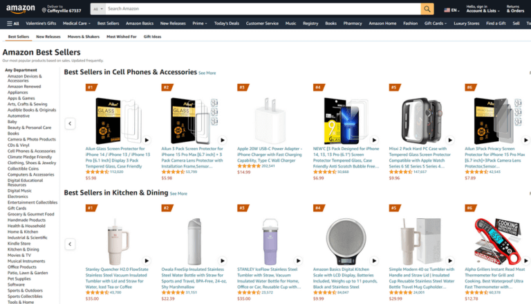 amazon best sellers