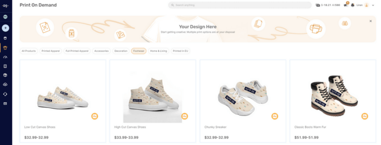 POD AutoDS - Footwear