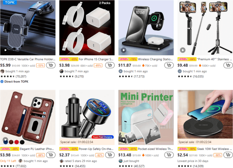 Phone Accessories can be a hot niche to dropship in 2025