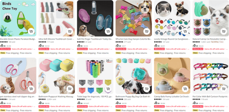 pet products that worth to dropshipping