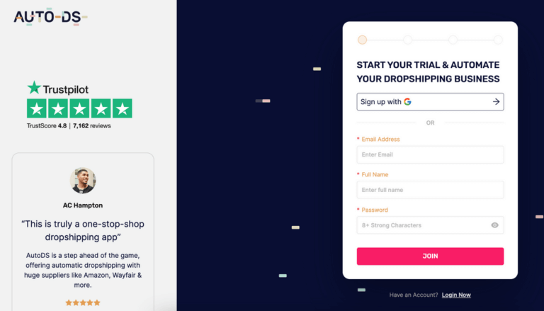 AutoDS Sign Up
