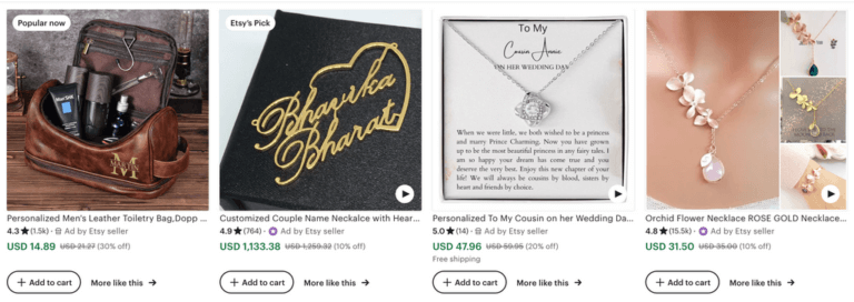 Etsy discounts
