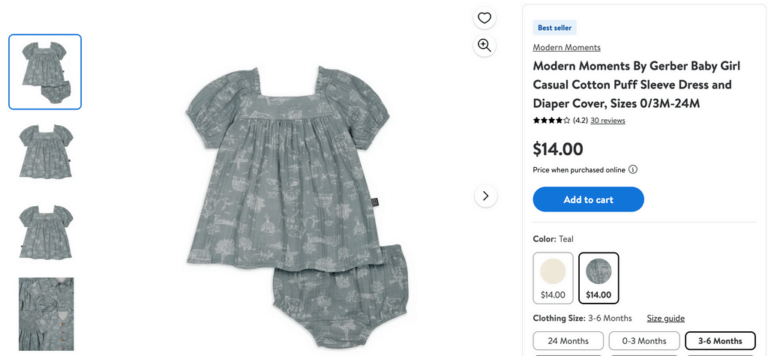 Sleeve dress and diaper cover