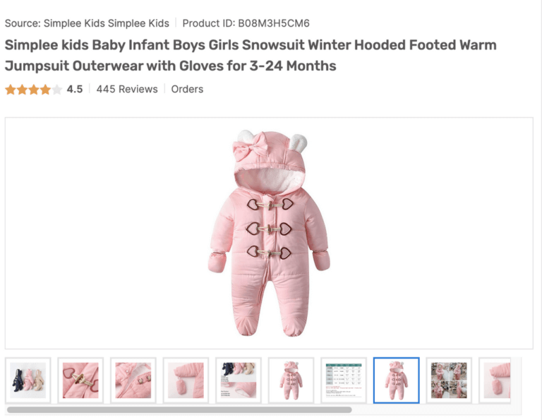 AutoDS Baby Clothes