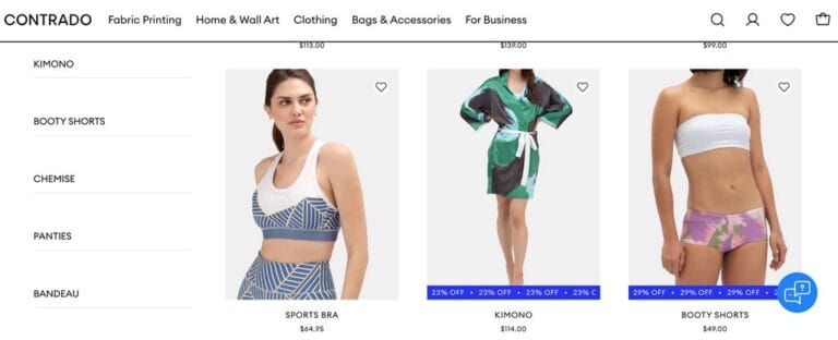 Contrado print on demand underwear