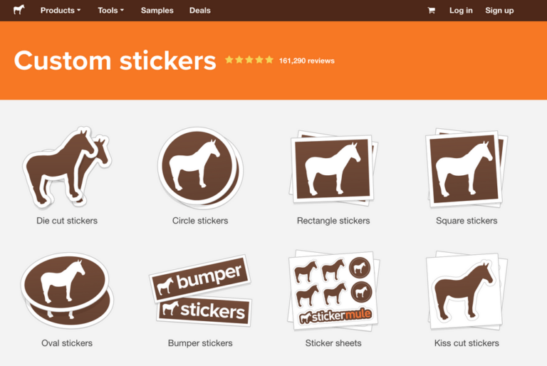 Print On Demand Sticker suppliers Sticker Mule