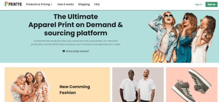 print on demand dresses supplier Printy6