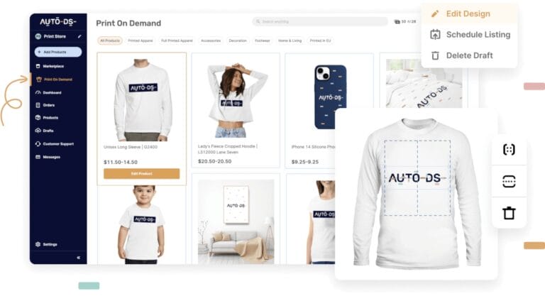 Print on demand dresses supplier AutoDS