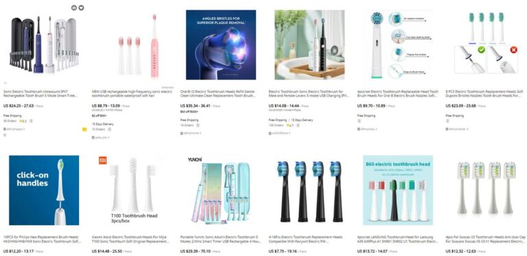 Electric toothbrush Black Friday dropshipping best-seller