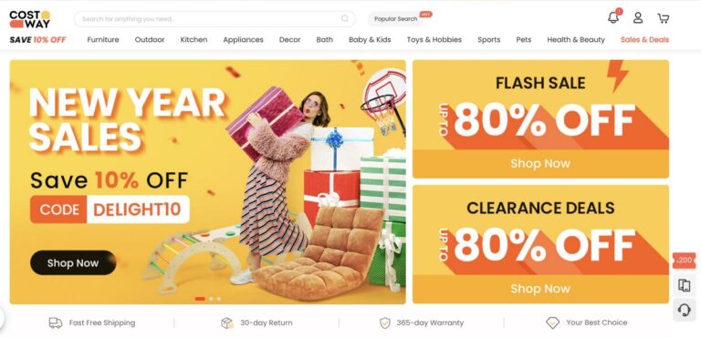 Costway alternatives to aliexpress for dropshipping