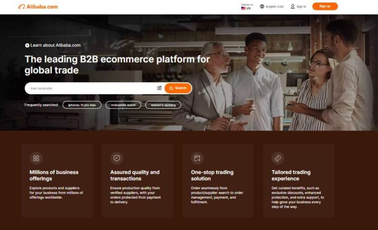 Temu Competitors Alibaba