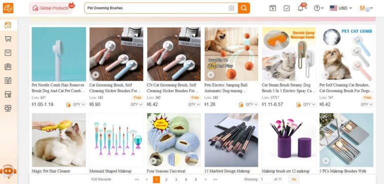Pet Grooming Brushes