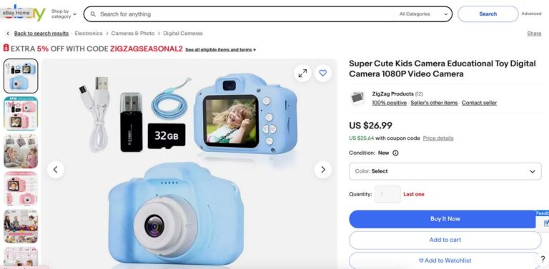 Toy Camera best items to dropship in march 2025