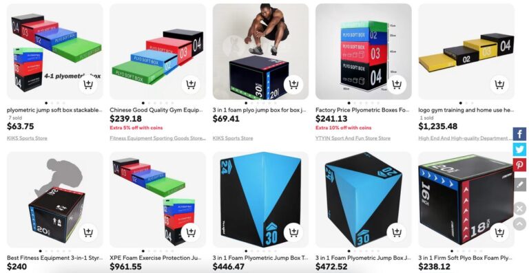 Foam Plyometric Box dropshipping fitness products