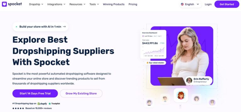 Spocket dropshipping tool