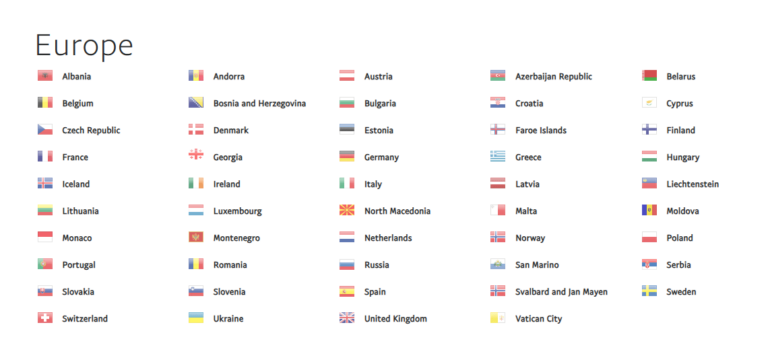 paypal supported countries