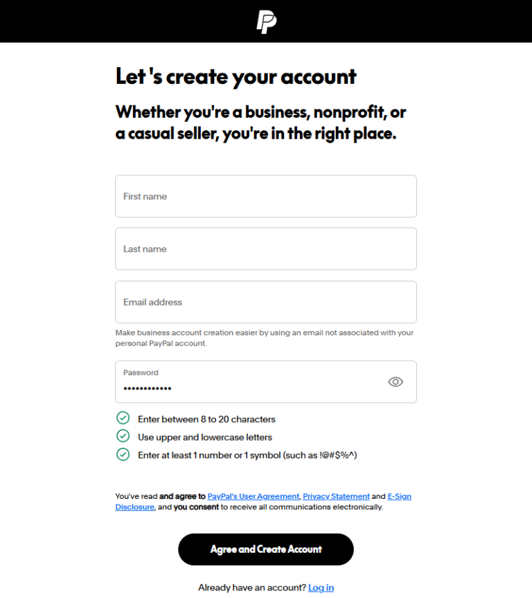 How To Open A PayPal Account In 2026 - Full Beginner's Guide