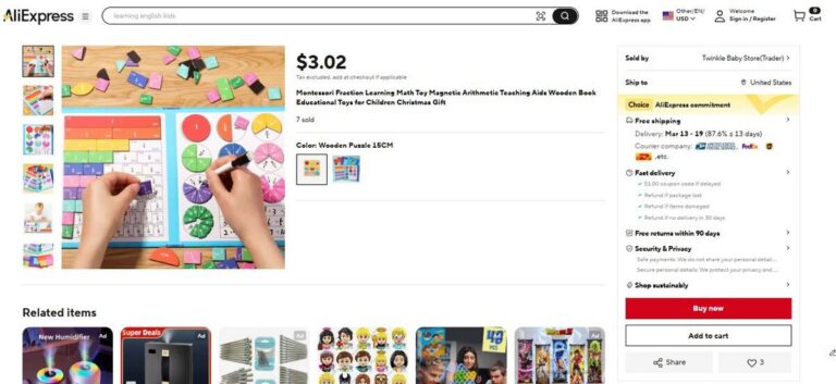 Magnetic Educational Toys