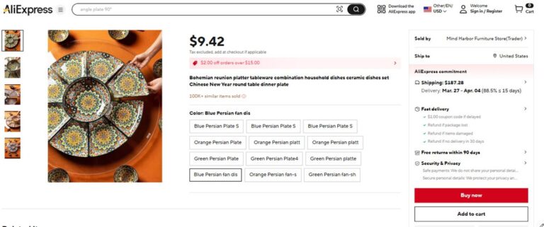 AliExpress Boho & Rustic Wedding Tableware