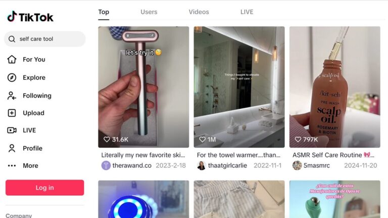 TikTok Marketing Self-Care Items For Dropshipping