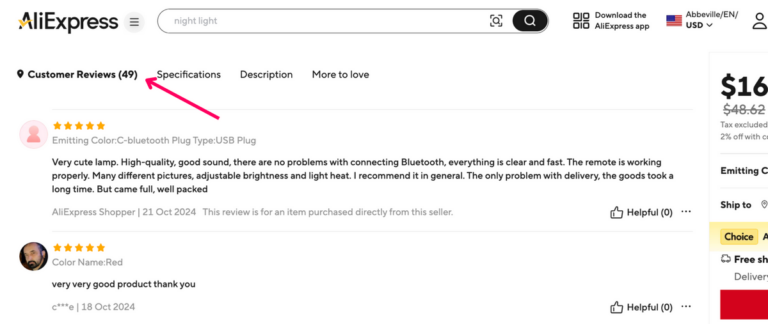 Customer Reviews For AliExpress Suppliers Dropshipping