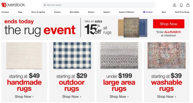 overstock suppliers for luxury items