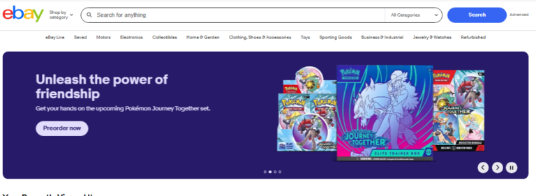 eBay Homepage