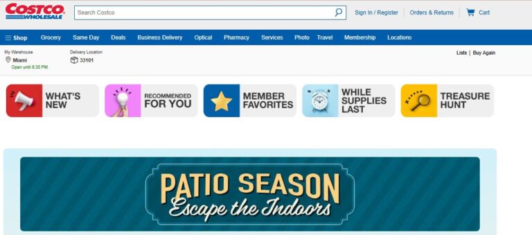 Cotsco Homepage