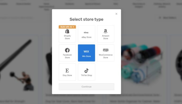 connect Wix to AutoDS for dropshipping suppliers